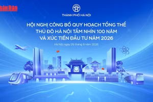 Hội nghị công bố quy hoạch tổng thể Thủ đô Hà Nội tầm nhìn 100 năm và xúc tiến đầu tư năm 2026