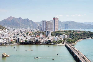 Một góc khu đô thị biển Nha Trang (Khánh Hòa). Ảnh: SONG ANH