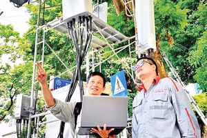 Viettel không chỉ quảng bá dịch vụ viễn thông mà còn truyền thông về sứ mệnh mang công nghệ đến mọi người, mọi nơi. Ảnh: VGP/MT