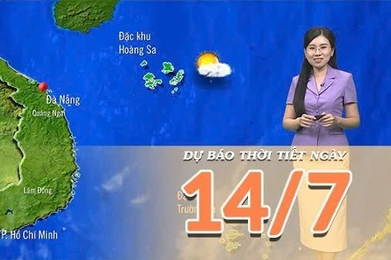 [Video] Dự báo thời tiết ngày 14/4/2025: Nắng nóng xuất hiện cục bộ 