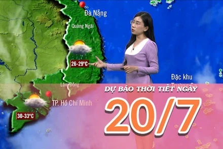 [Video] Dự báo thời tiết ngày 20/7/2025: Hoàn lưu bão số 3 bắt đầu ảnh hưởng đến khu vực Bắc bộ