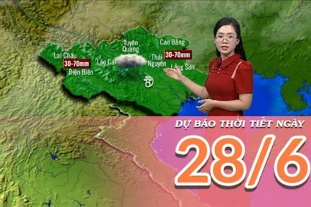 [Video] Dự báo thời tiết ngày 28/6/2025: Nắng nóng xuất hiện ở khu vực Trung Bộ