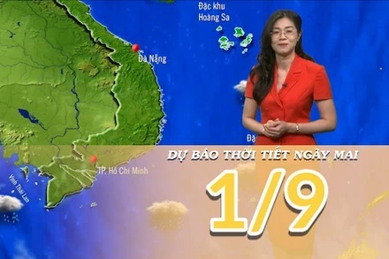 [Video] Dự báo thời tiết đêm nay và ngày 1/9/2025: Mưa tiếp diễn ở cả ba miền 