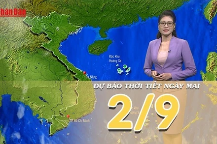 [Video] Dự báo thời tiết đêm nay và ngày 2/9/2025: Mưa giảm, chỉ còn chủ yếu vào chiều tối và đêm