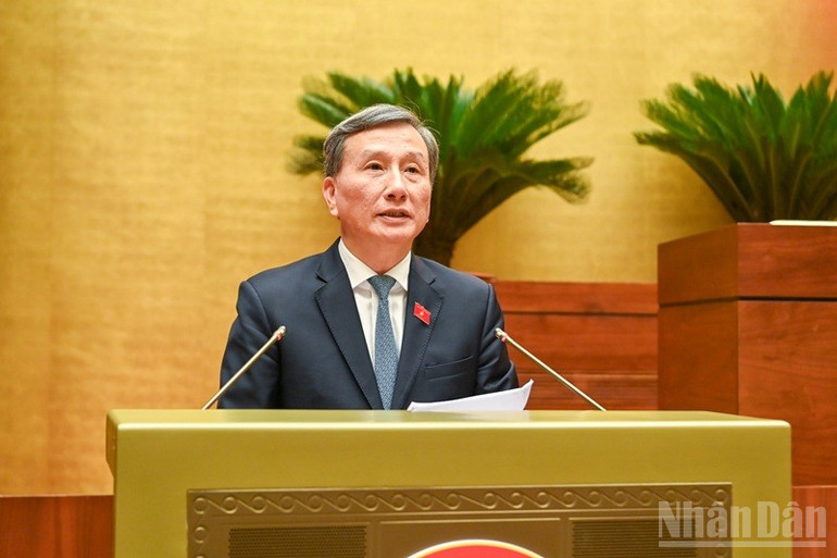 Chủ nhiệm Ủy ban Khoa học, Công nghệ và Môi trường của Quốc hội Lê Quang Huy. (Ảnh: DUY LINH) ndo_br_chu-nhiem-le-quang-huy.jpg
