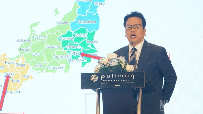 Ông Masaru Onaga, CEO Công ty TNHH Onaga Việt Nam. (Ảnh: TRUNG HƯNG) ndo_br_dsc02787-43.jpg