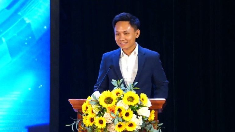 Ông Trần Trọng Tuyến - Phó Chủ tịch VECOM phát biểu. screenshot-2025-08-30-103434-5915.jpg