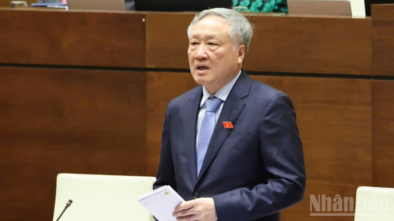Phó Thủ tướng Thường trực Chính phủ Nguyễn Hòa Bình. (Ảnh: DUY LINH) ndo_br_pho-thu-tuong-thuong-truc-nguyen-hoa-binh-2-7448.jpg