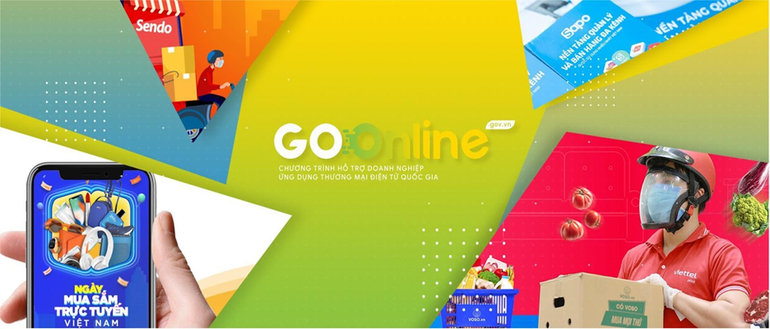 Phối hợp với cộng đồng doanh nghiệp, eComDX thúc đẩy ứng dụng “4 Go” vào thực tiễn. (Ảnh: BCT) 1759336094100.png