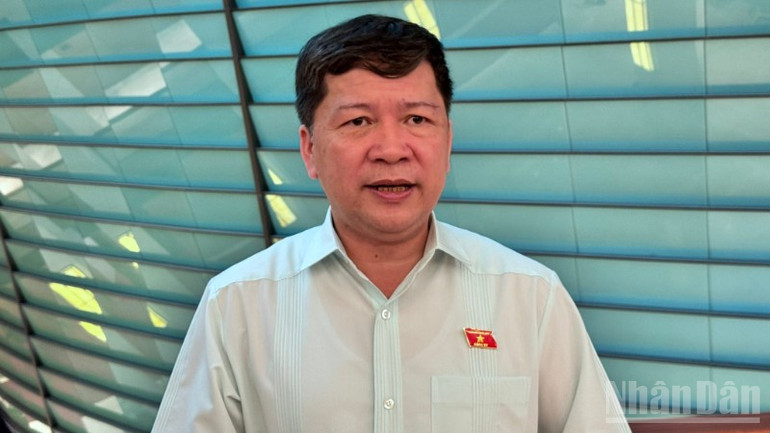 Ông Tạ Văn Hạ - Phó Chủ nhiệm Ủy ban Văn hóa và Xã hội của Quốc hội. (Ảnh: TRUNG HƯNG) ndo_br_z6726362247141-7b9cb28f6d1e0c6b1d4fa0ba3065fdde-371.jpg