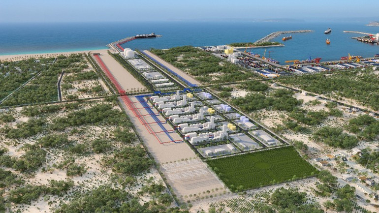 Phối cảnh dự án điện khí LNG Hải Lăng. (Ảnh: LNG Hải Lăng) phoi-canh-du-an-dien-khi-lng-1-4715.jpg