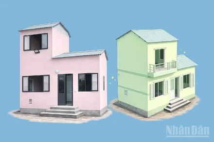 [Infographic] Tổng kết "Chiến dịch Quang Trung" xây nhà cho người dân vùng lũ: Tốc chiến, tốc thắng