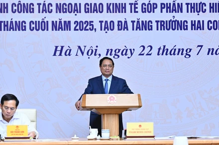 Thủ tướng Phạm Minh Chính phát biểu chỉ đạo hội nghị.