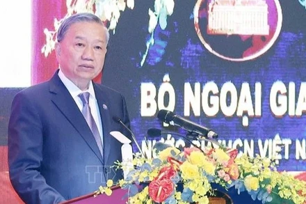Tổng Bí thư Tô Lâm phát biểu tại Lễ kỷ niệm 80 năm Ngày thành lập ngành Ngoại giao (28/8/1945-28/8/2025).