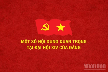 [Infographic] Một số nội dung quan trọng tại Đại hội lần thứ XIV của Đảng