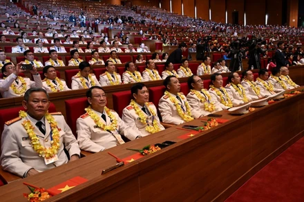 Các đại biểu tham dự Đại hội Thi đua yêu nước toàn quốc lần thứ XI.