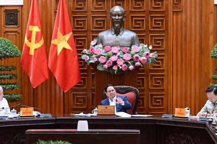 Thủ tướng Phạm Minh Chính chủ trì cuộc họp của Ban Chỉ đạo về nội dung sắp xếp đơn vị sự nghiệp công lập thuộc các bộ, ngành, địa phương.