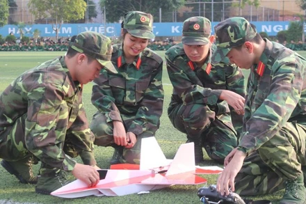 Học viên Học viện Kỹ thuật quân sự (Ảnh: MTA)