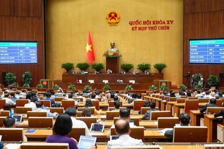 Kỳ họp thứ 9, Quốc hội khóa XV. (Ảnh: DUY LINH)