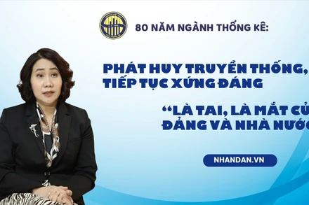 80 năm ngành thống kê: Phát huy truyền thống, tiếp tục xứng đáng "là tai, là mắt của Đảng và Nhà nước"