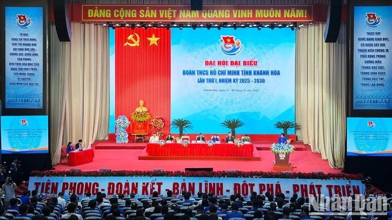 Quang cảnh Đại hội. (Ảnh: NGUYỄN TRUNG)