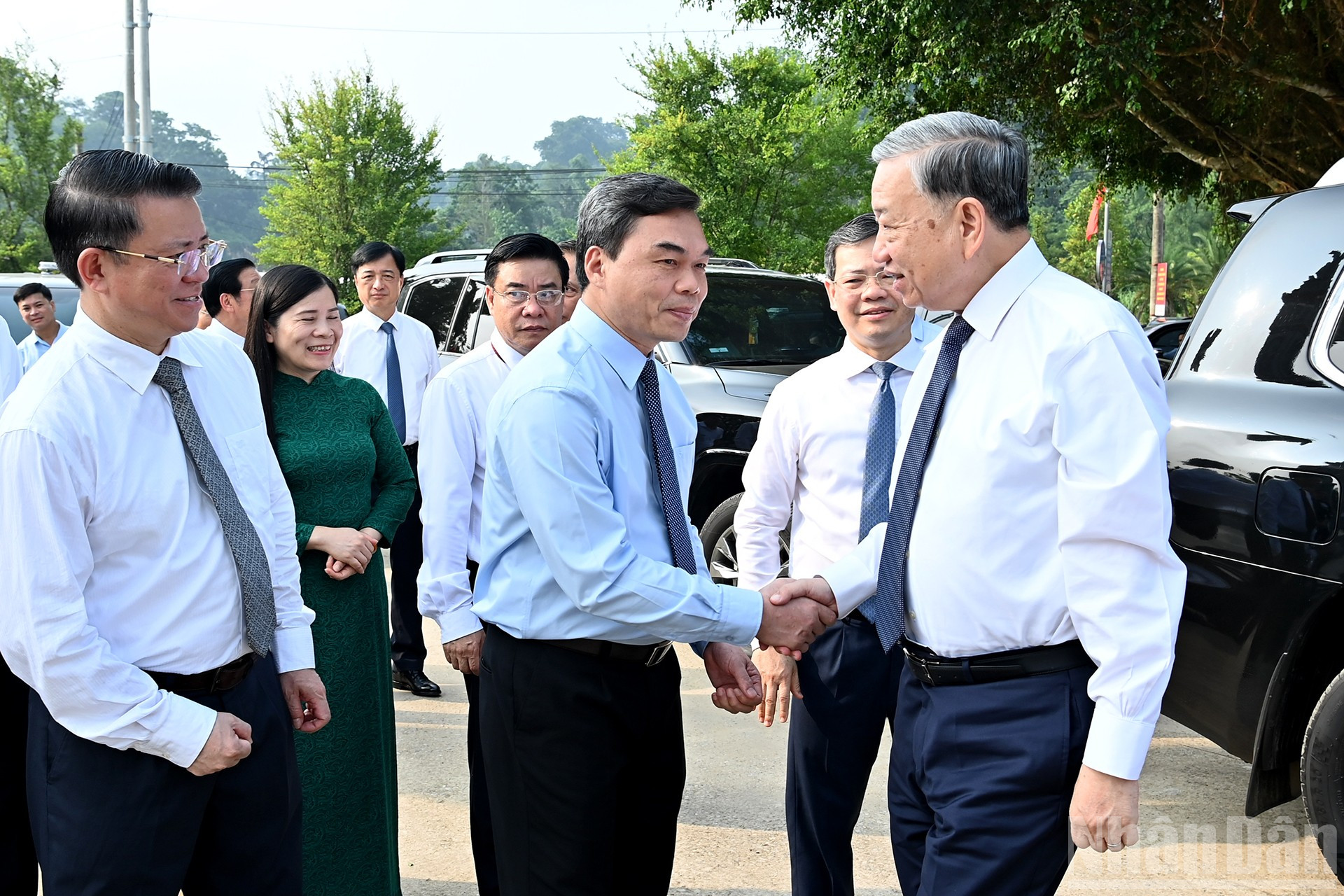 Tổng Bí thư Tô Lâm với các đại biểu. ndo_br_a6-bnd-1234.jpg