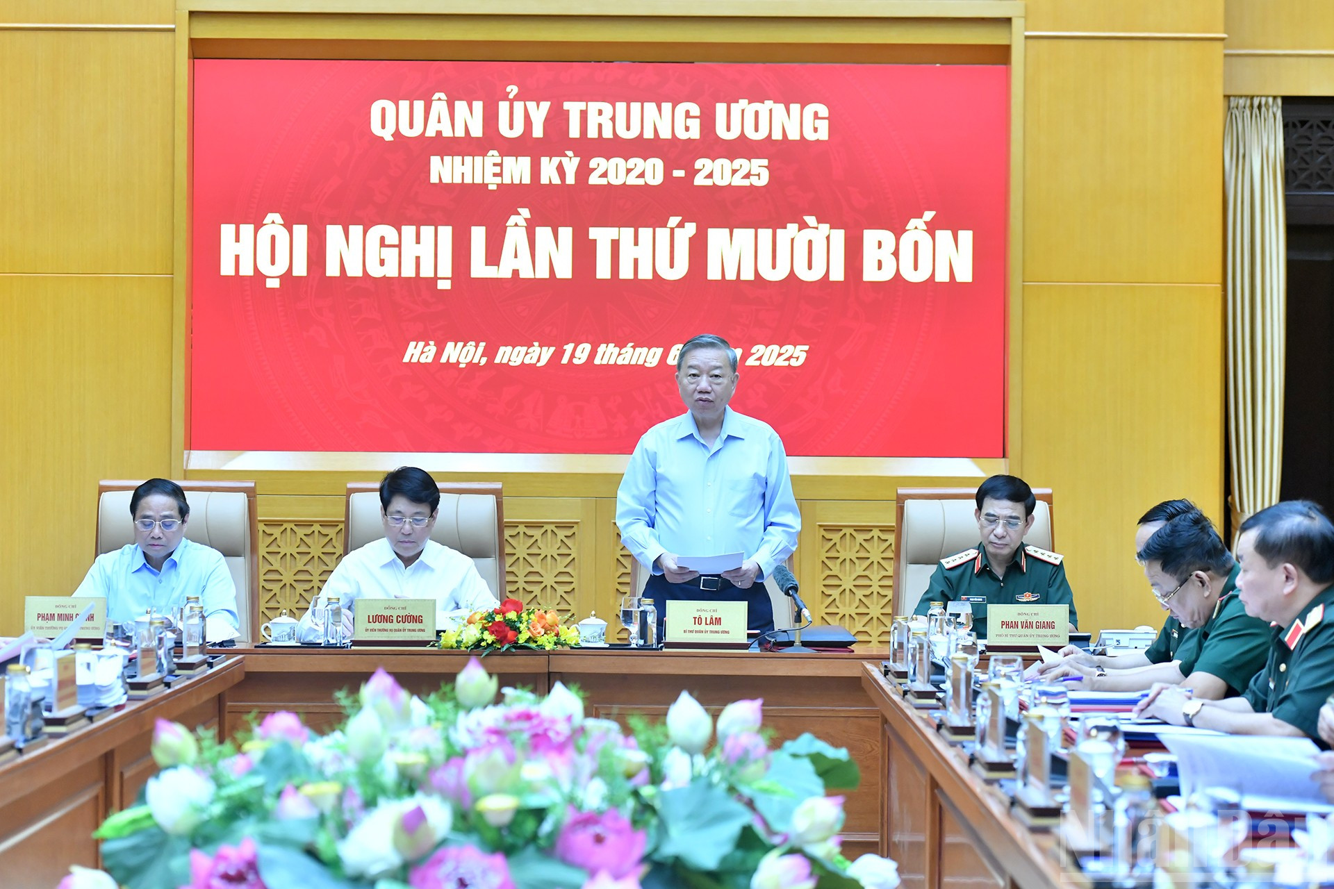 Tổng Bí thư Tô Lâm phát biểu chỉ đạo hội nghị. ndo_br_a4-dsc-3926.jpg