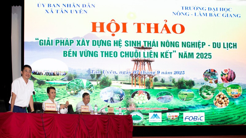 Hội thảo đề xuất nhiều giải pháp giúp Lai Châu xây dựng hệ sinh thái nông nghiệp gắn du lịch xanh và bền vững. 