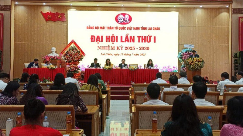 Đại hội Đảng bộ Mặt trận Tổ quốc Việt Nam tỉnh Lai Châu lần thứ nhất.