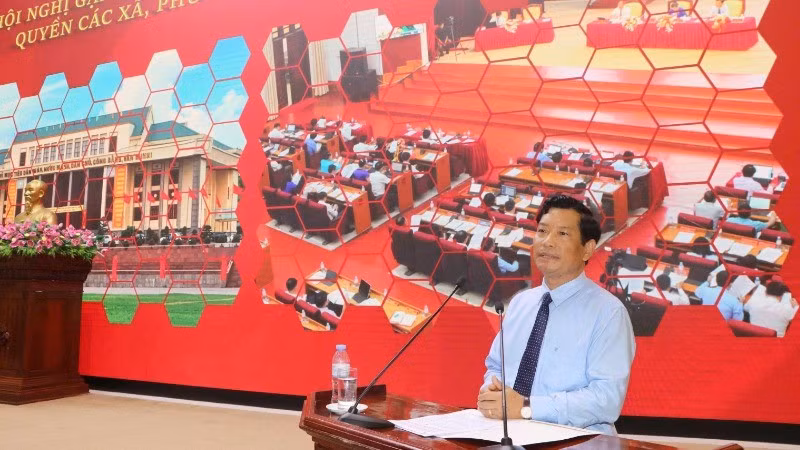 Lai Châu tổ chức gặp mặt giao nhiệm vụ cho cấp ủy, chính quyền các xã, phường sau sắp xếp, hợp nhất.