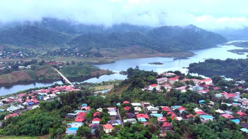 Một góc xã Nậm Tăm hôm nay.