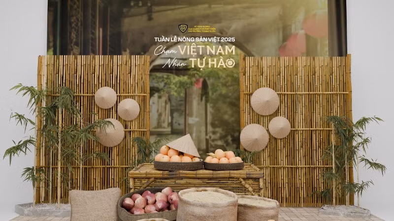 Tuần lễ nông sản Việt 2025 sẽ diễn ra tại Hà Nội trong hai ngày 24 và 25/10 tới đây.