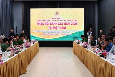 Quang cảnh buổi họp. (Nguồn: Nhà hát Hồ Gươm)