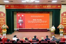 Quang cảnh Hội nghị công bố thành lập Đảng bộ Hải quan khu vực VI.