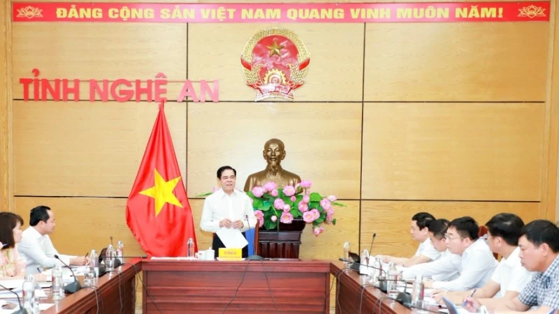 Nghệ An đẩy nhanh xây dựng khu bến cảng Đông Hồi, yêu cầu nhà đầu tư có năng lực