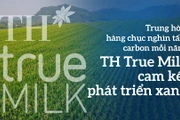Trung hòa hàng chục nghìn tấn carbon mỗi năm: TH true MILK cam kết phát triển xanh