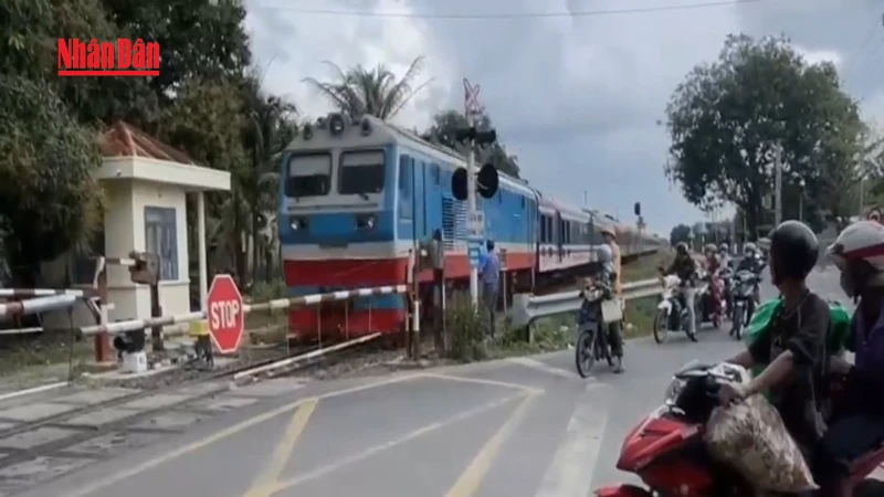 Hơn 50 Phương Tiện Vi Phạm An Toàn Đường Sắt Bị Xử Phạt Trong Một Ngày