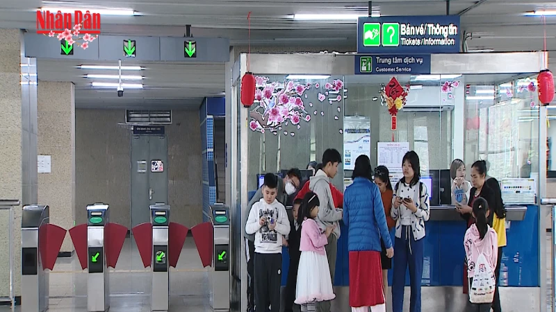 Metro TP.HCM: Hơn 243.000 lượt khách dịp Tết, tăng 32% so với cùng kỳ