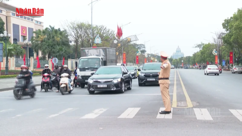 Video cảnh báo ùn tắc giao thông dịp Giỗ Tổ Hùng Vương