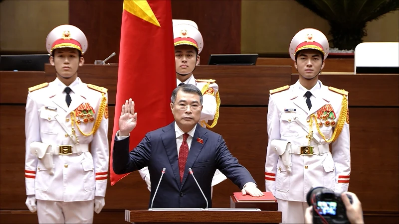Quốc hội bầu đồng chí Lê Minh Hưng giữ chức Thủ tướng Chính phủ nhiệm kỳ 2026-2031