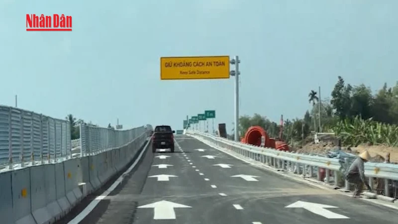 Tuyến đường mới tạm dừng khai thác để hoàn thiện an toàn sau dịp Tết