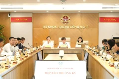 Họp báo thường kỳ tháng 10/2025 tại Bộ Khoa học và Công nghệ. (Ảnh: TL)