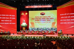 Quang cảnh phiên trù bị Đại hội.