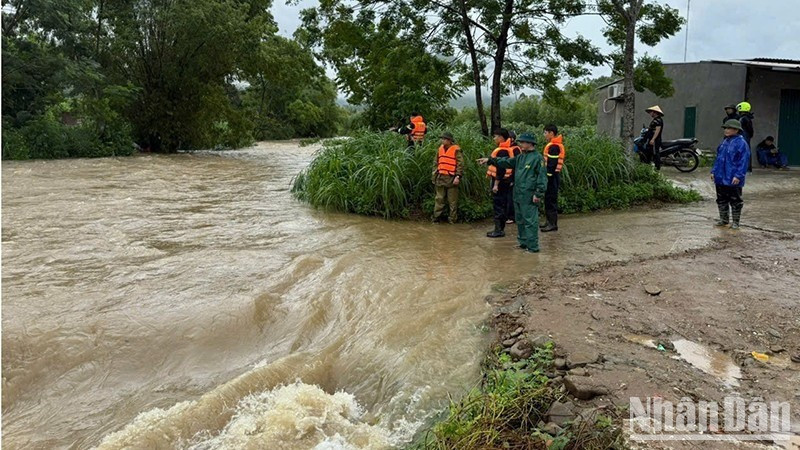 Cầu tràn thôn Ninh Hòa, xã Sơn Thủy nơi xảy ra vụ việc. ndo-br-anh-1.jpg