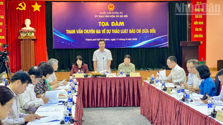 Ông Triệu Thế Hùng phát biểu. ndo_tr_img-2709.jpg