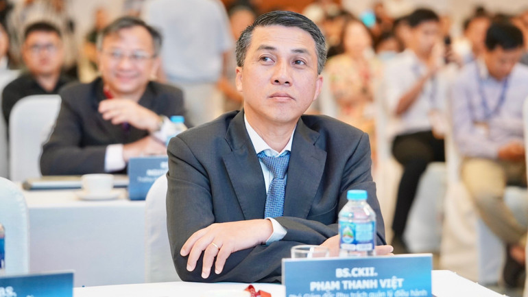 Bác sĩ Phạm Thanh Việt, Phó Giám đốc quản lý điều hành Bệnh viện Chợ Rẫy. img-3111.jpg