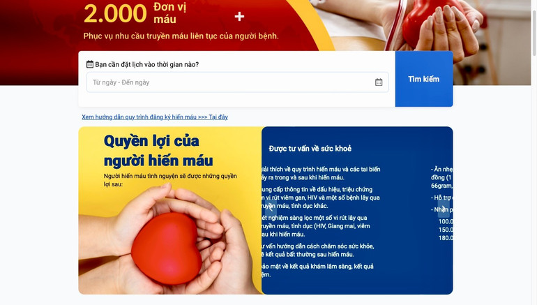 Giao diện ứng dụng "Giọt máu vàng" trên website: https://giotmauvang.org.vn/. anh-chup-man-hinh-2025-08-12-luc-152739.jpg