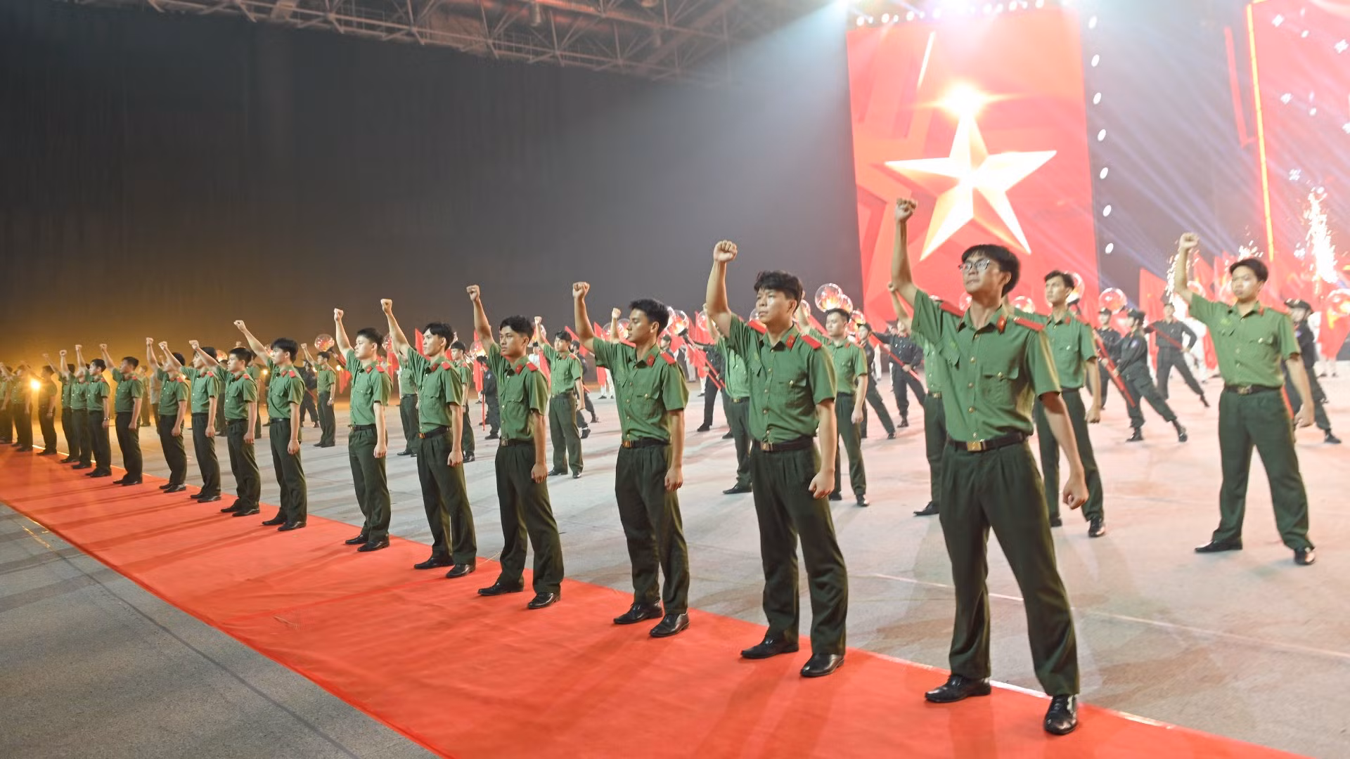 Chương trình nghệ thuật chào mừng đại hội.