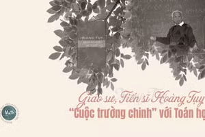 Giáo sư, Tiến sĩ Hoàng Tụy: “Cuộc trường chinh” với Toán học