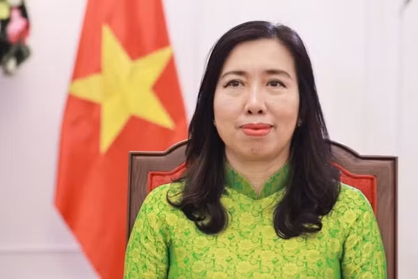 Thứ trưởng Ngoại giao Lê Thị Thu Hằng. (Ảnh: Bộ Ngoại giao Việt Nam cung cấp)